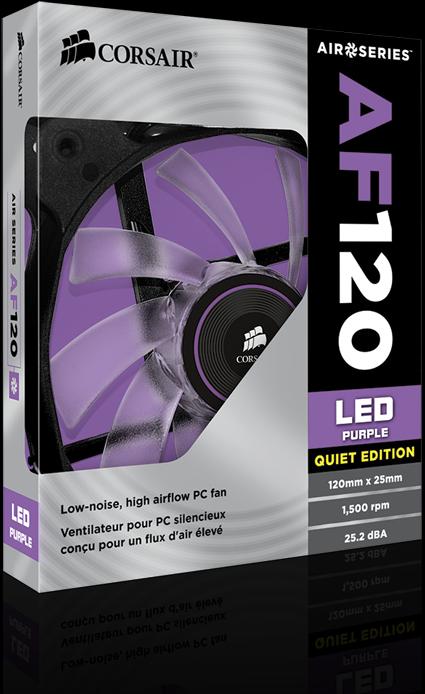 Actual product image Corsair AF140 Quiet Edition (140 mm, 1 x)