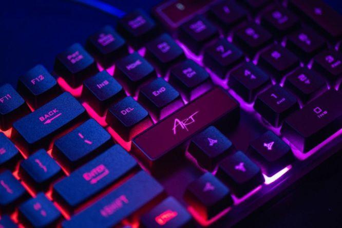 Image du produit Art KLART AK-50 Clavier et souris rétroéclairés filaires AK-50 (ING. Int., Filaire)