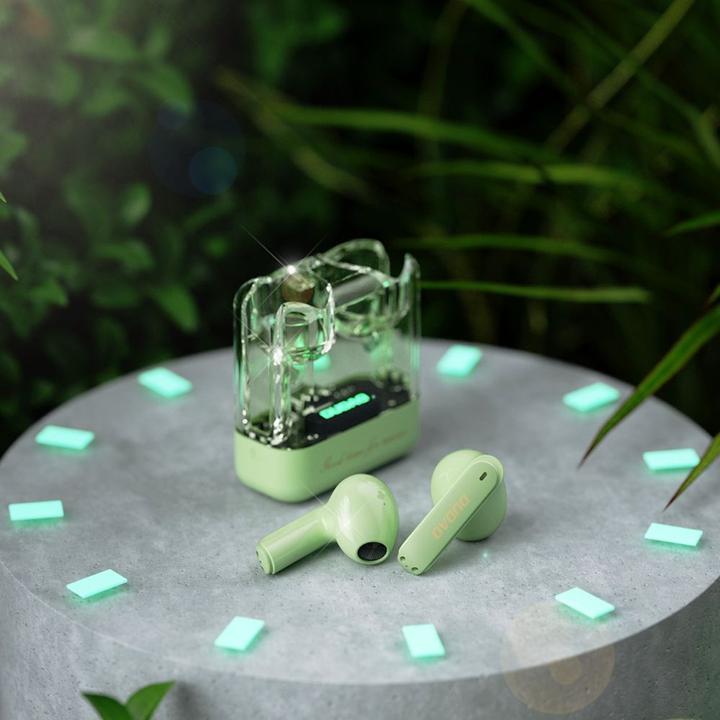 Image du produit Dudao Casque sans fil U18Pro Bluetooth 5.3 TWS - vert (5 h, Sans fil)