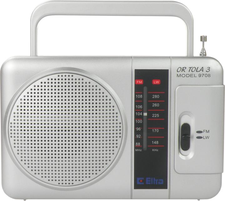Immagine prodotto Elta Radio TOLA Argento (FM, LW)