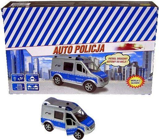 Hippo Furgone della polizia 11cm con balsa (HKG088)