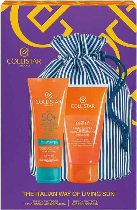 Image du produit Collistar CS Sun - Giftset Active Protection Sun Cream Hyper-sensitive Skins Spf (Crème solaire, SPF 50, 100 ml)