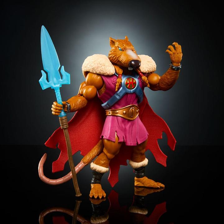 Produktbild Mattel MOTU x TMNT: Turtles of Grayskull Deluxe Actionfigur Splinter-Skull 14 cm