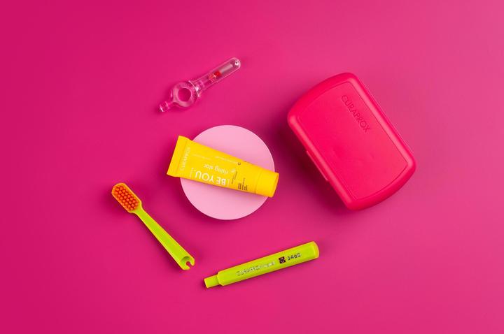 Actual product image Curaprox Travel Set Red (Soft, 1 x)