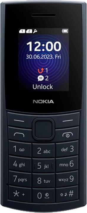 Nokia 110 4G (2023) Bleu (1.80", 0.10 Mpx, 4G)