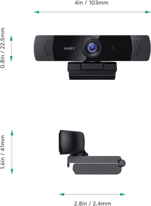 Actual product image Aukey PC-LM1E (2 Mpx)