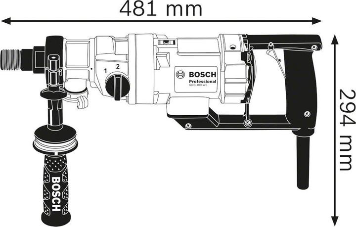 Image du produit Bosch Professional Gdb 180 We (Fonctionnement sur secteur)