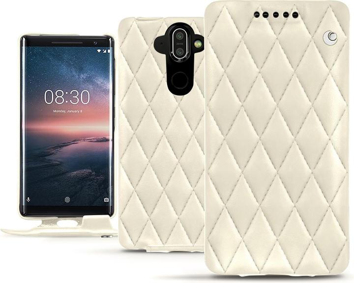 Actual product image Noreve Leather cover vertical (Nokia 8 Sirocco)