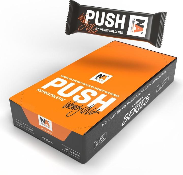 Nutriathletic Push Bar by Wendy Holdener Früchte & Nüsse (Multifrucht, 12 Stk., 340 g)