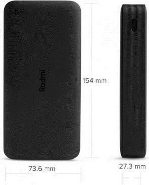 Actual product image Xiaomi Redmi battery charger (20000 mAh, 18 W, 74 Wh)