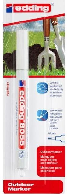 Produktbild Edding 8055 (Weiss, 2 mm, 1 x)