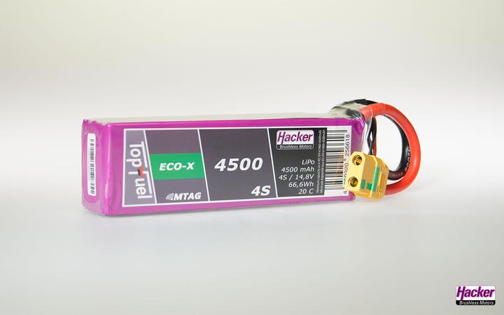 Produktbild Hacker LiPo Pack TF ECO-X 4500mAh 4S MTAG (14.80 V, 4500 mAh)