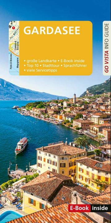 Produktbild GO VISTA: Reiseführer Gardasee (Deutsch, Elisabeth Petersen, Gottfried Aigner, 2024)