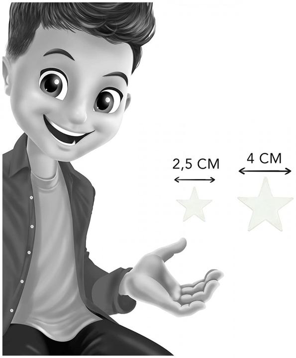 Produktbild Buki Etoiles 3D Phosphorescentes