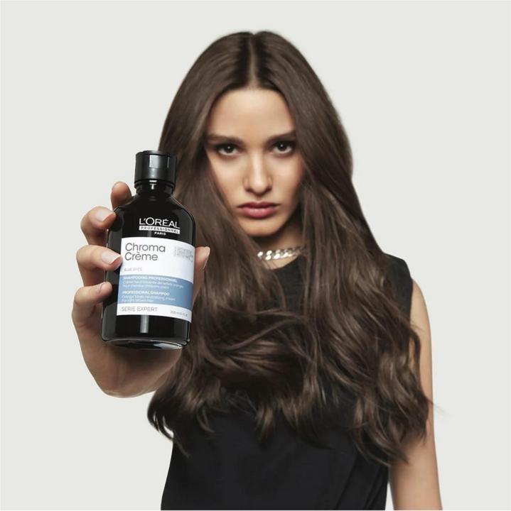 Image du produit L'Oréal Professionnel Série Expert Chroma Crème - Blue (300 ml, Shampoing liquide)