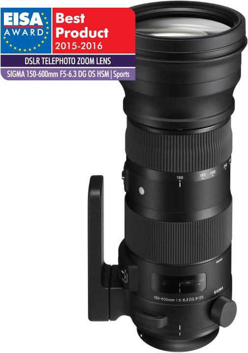 Produktbild Sigma 150-600mm f/5-6.3 DG OS HSM S Canon EF (Canon EF, Canon EF-S, Vollformat)