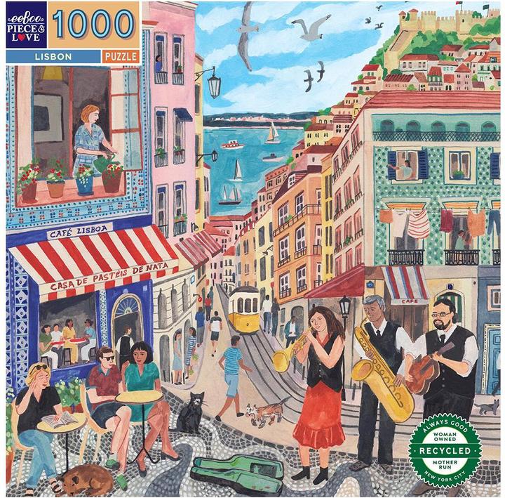 Produktbild Eeboo Puzzle 1000 pcs - Lisbon - (EPZTLSB) (1000 Teile)