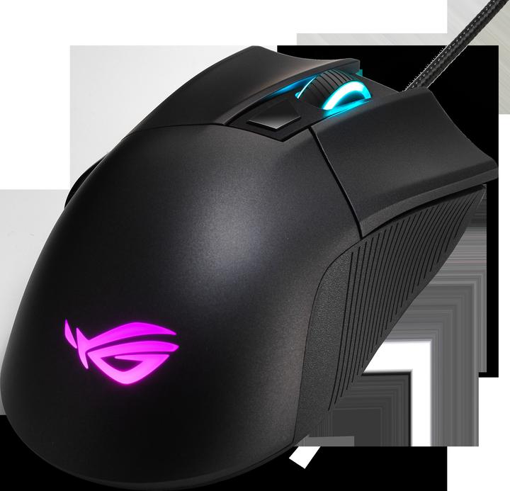 Actual product image ASUS ROG Gladius II Core (Cable)