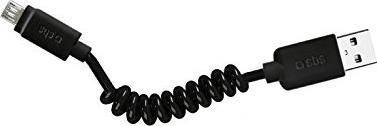 Image du produit SBS Câble de données et de chargement en spirale pour micro-USB (0.50 m, USB 2.0)
