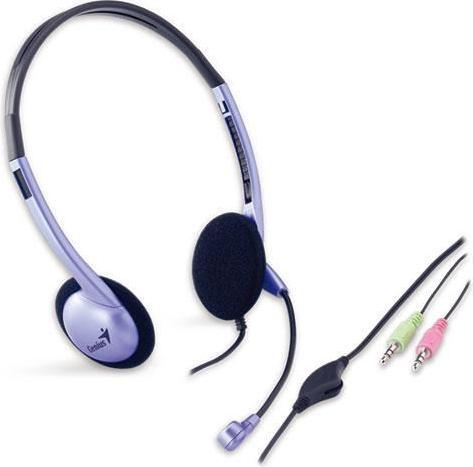 Actual product image Genius HS 02B head set (Cable)