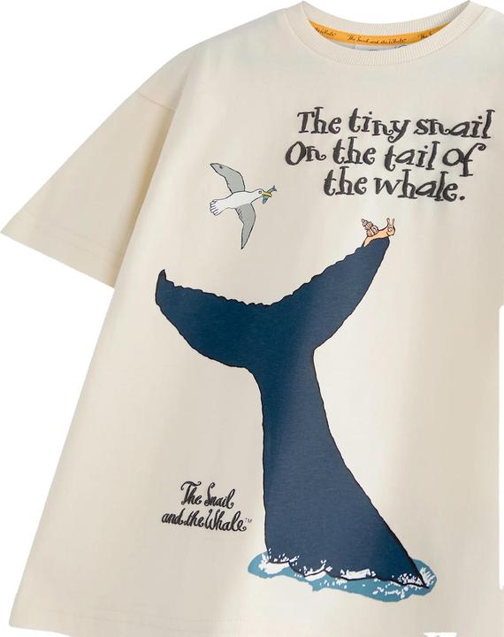 Immagine prodotto The Snail and The Whale Maglietta Maniche Corte Bambini (98)