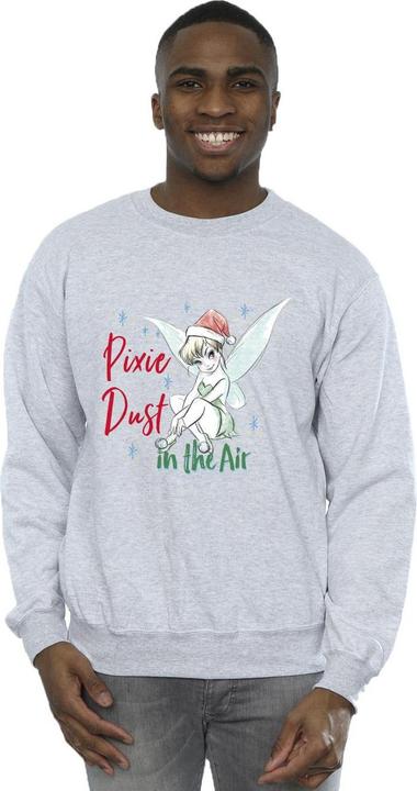 Actual product image Disney Mens Tinker Bell Pixie Dust Sweatshirt (S)