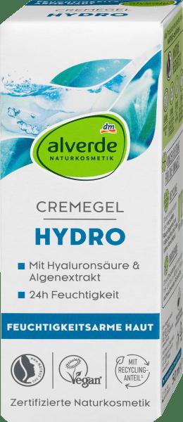 Produktbild dm alverde Aqua Cremegel (Tagescreme, Gesichtsgel)