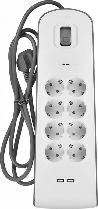 Actual product image Belkin BSV804VF2M (8 x, 2 m)