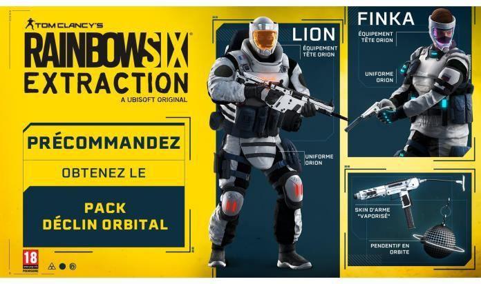 Actual product image Ubisoft Tom Clancy's Rainbow Six : Extraction (PS4, FR)