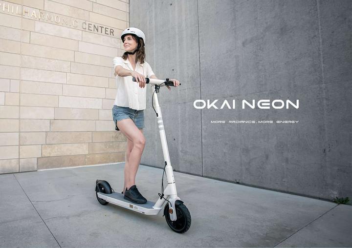 Actual product image Okai ES20 NEON (20 km/h, 40 km, 300 W)