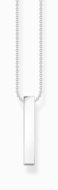Produktbild Thomas Sabo Halskette Weisse Steine Silber (925er Silber, 40 - 45 cm)