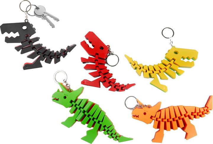 Actual product image Toi-Toys World of Dinosaurs Keychain Dino Bones