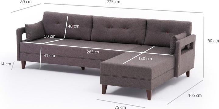 Produktbild Hanah Home Comfort (Ecksofa)