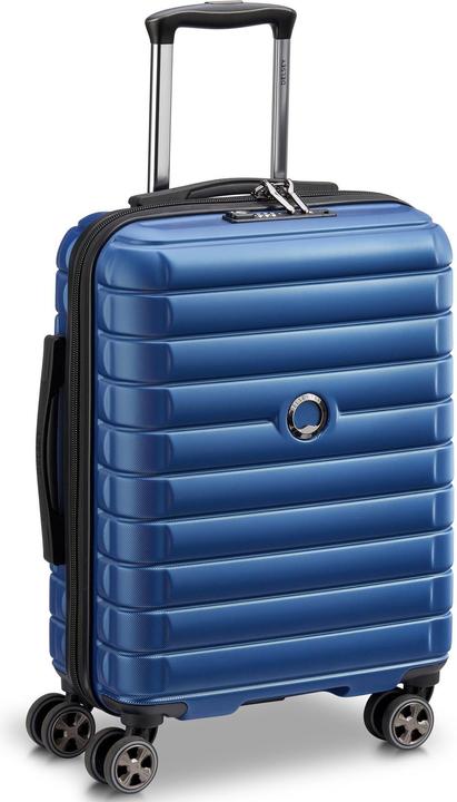 Immagine prodotto Delsey Walizka SHADOW 5.0 55cm SLIM 4 DOUBLE WHEELS CABIN TROLLEY CASE NIEBIESKI (50 l, Bagaglio a mano (fino a 50 litri))