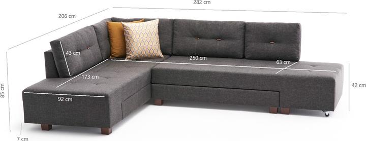 Immagine prodotto Atelier del Sofa Cali (Divano ad angolo)