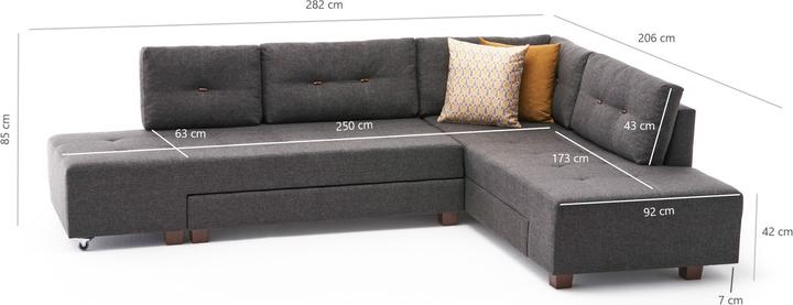 Produktbild Atelier del Sofa Cali (Ecksofa)
