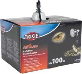 Actual product image Trixie Reptiland reflector clamp light with protective grid
