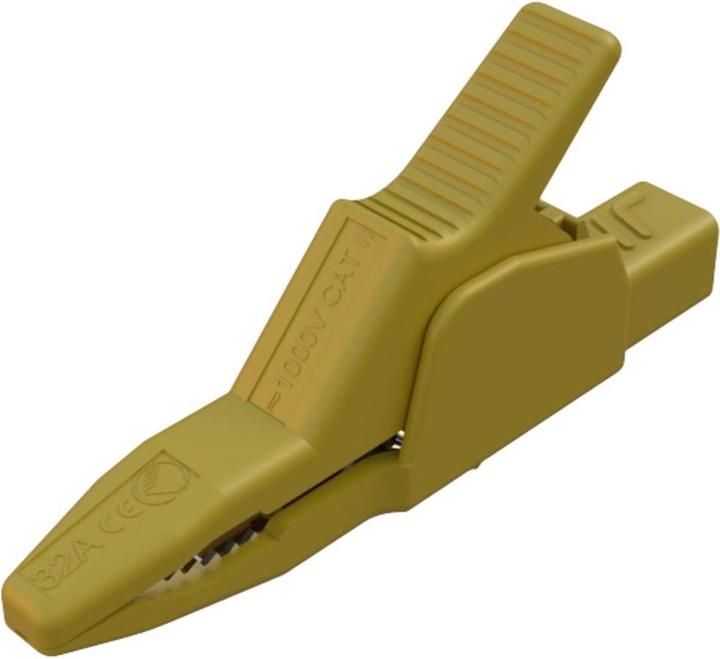 Actual product image Hirschmann Test & Measurement SKS Hirschmann AK 2 B 2540 I Safety tapping terminal plug-in connection 4 mm CAT I (Microphone Clip)
