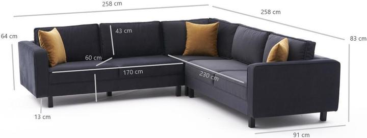 Image du produit Atelier del Sofa Jaden (Canapé d'angle)