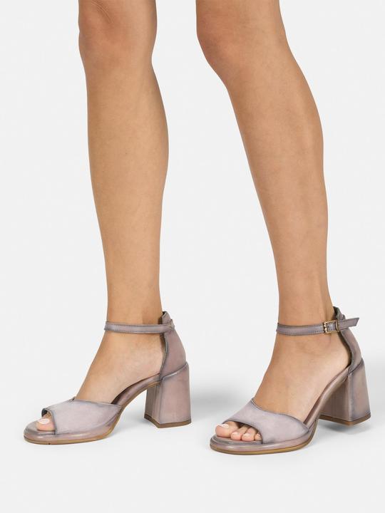 Actual product image Felmini Stefanny D797, a heeled sandal that effortlessly combines textures for a chic statement. (41)