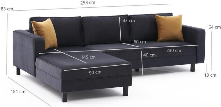 Immagine prodotto Atelier del Sofa Jaden (Divano ad angolo)