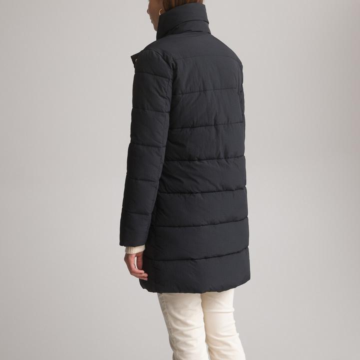 Actual product image Anne Weyburn Quilted Winter Coat with Zipper (52)