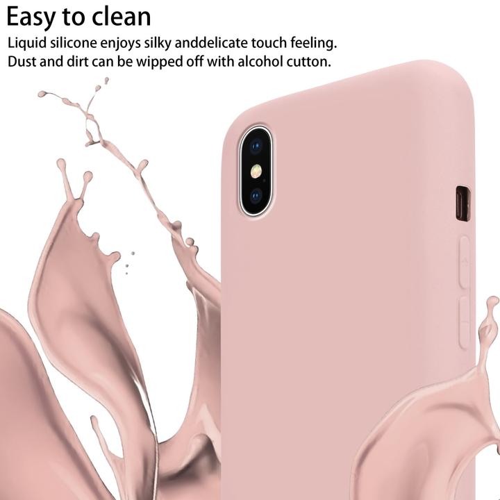 Image du produit Cadorabo TPU Cover Chaîne de téléphone portable Liquid (Apple iPhone X)