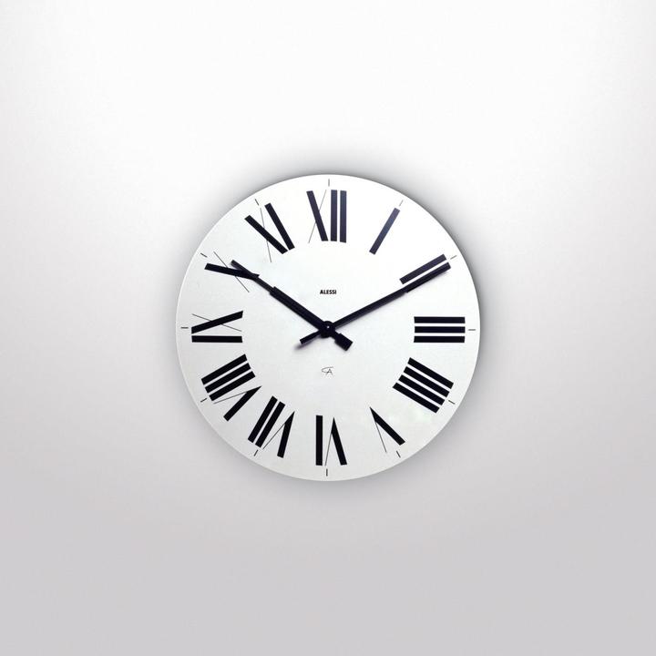 Immagine prodotto Alessi Orologio da parete FIRENZE bianco (36 cm)