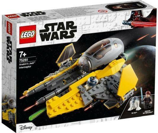 Actual product image LEGO Star Wars Anakin's Jedi Interceptor 75281 (75281, LEGO Star Wars)