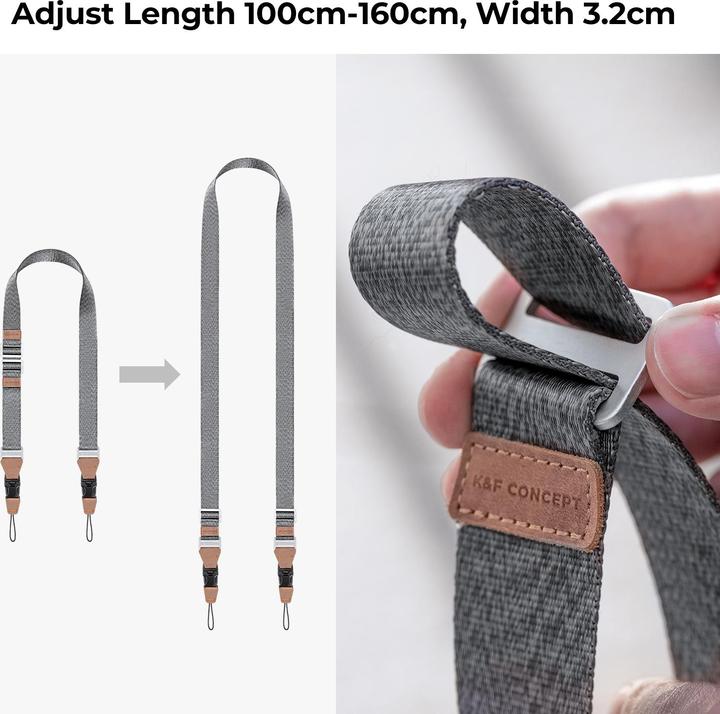 Produktbild K&F Concept Camera Neck Strap (Nackengurt)
