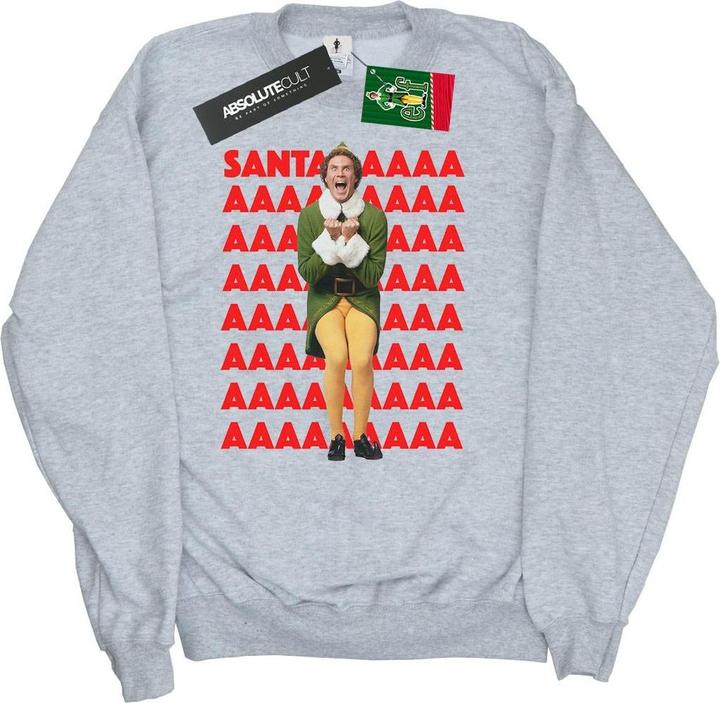 Produktbild Elf Buddy Santa Scream Sweatshirt (L)