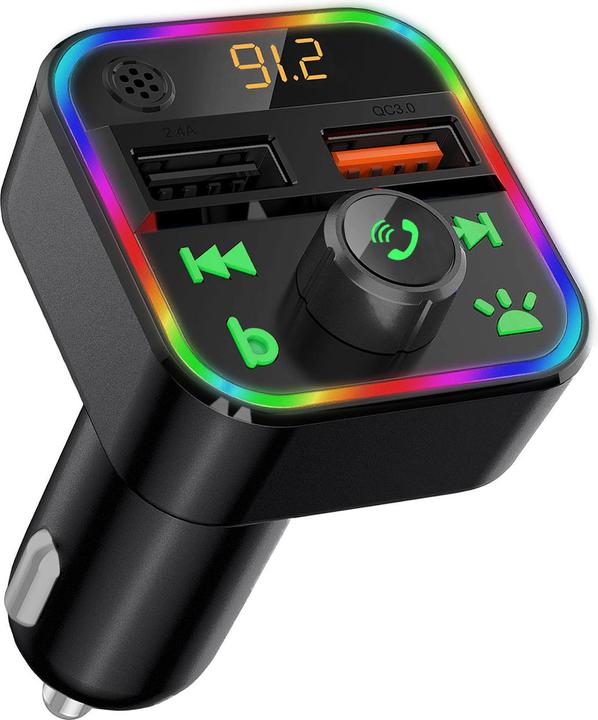 Produktbild Casativo FM Transmitter mit Bluetooth 5 und Freisprechfunktion