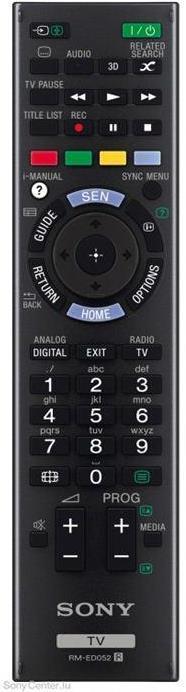 Produktbild Sony RM-ED052, Ersatz-Fernbedienung (Gerätespezifische Fernbedienung)