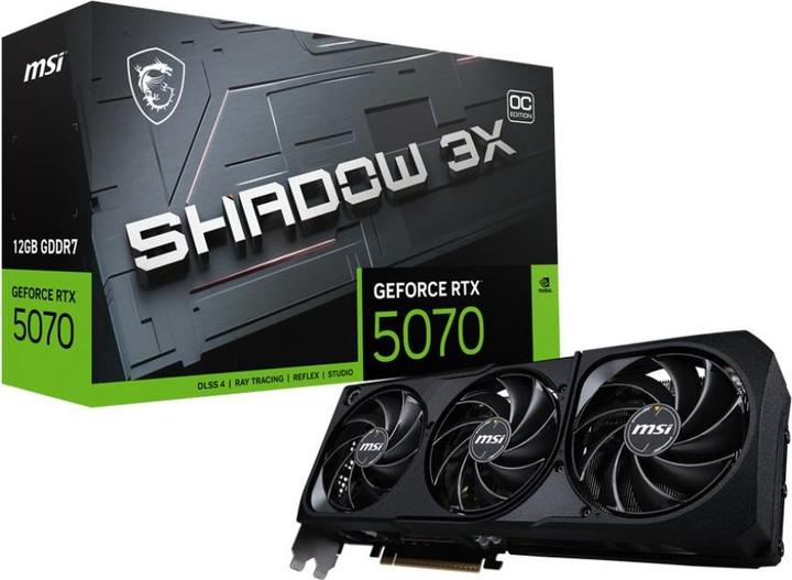 Produktbild MSI GeForce RTX5070 12G Shadow 3x OC (12 GB)